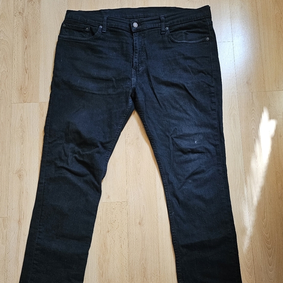 Levi's 511 Slim Line 8 Jeans, Size 38 x 30, Black color - Picture 2 of 4